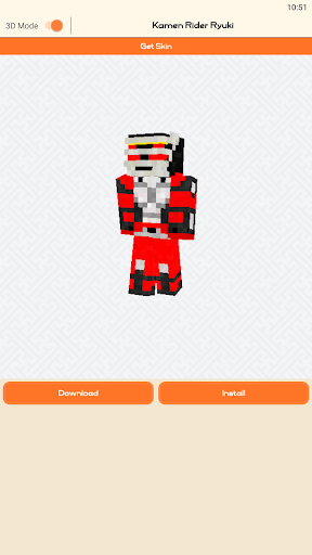 Kamen Rider Mod and Skins Mcpe