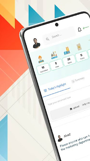 Android application Qonnectiq Project screenshort