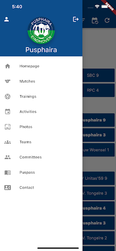 Android application Pusphaira screenshort