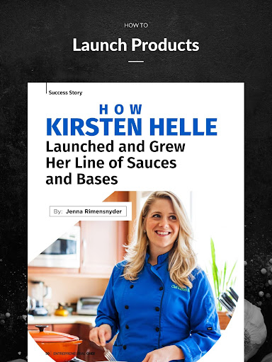 Entrepreneurial Chef