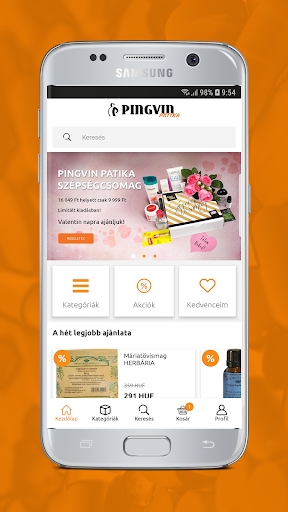 Android application Pingvin Patika screenshort