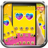 Theme Summer Cute Yellow Banana Sunglass icon