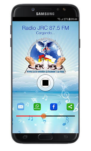 Android application Radio JRC screenshort