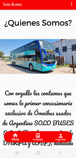 Solo Buses Screen 2