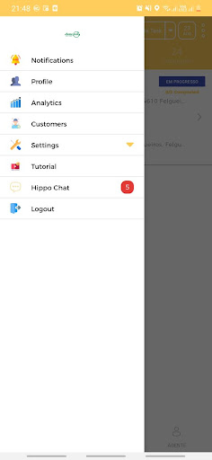 Agente Home Food Screen 3