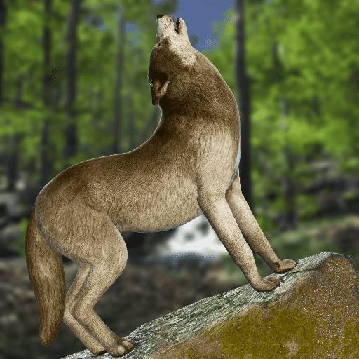 Wild Wolf Simulator Wolf Craft logo