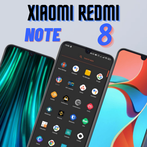Note 8 Launcher and wallpapers logo