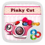 Pinky Cat GO Launcher Theme icon