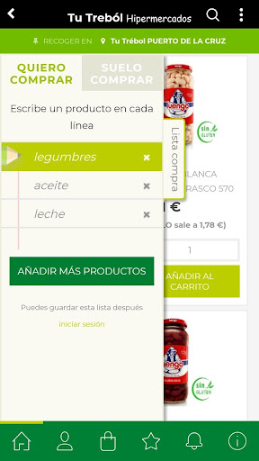 SUPERMERCADO ONLINE TU TREBOL Screen 3