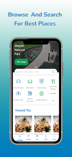 Android application Qaymoo - Share Your Reviews screenshort