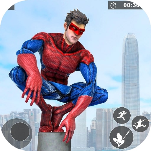 Flying Spider Hero City Rescue logo
