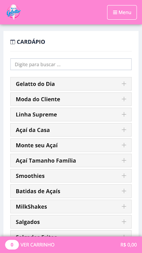 Doce Gelatto Screen 2