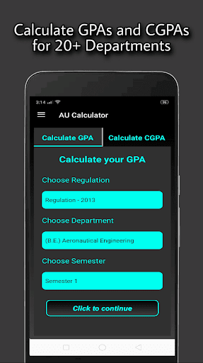 Gpa Cgpa Calculator Anna Univ Screen 2