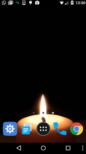 beautiful candle wallpaper Screen 2