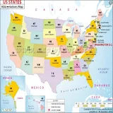 US States and Capitals icon