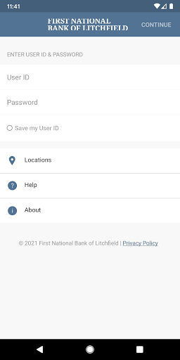 Android application FNBL Mobile screenshort