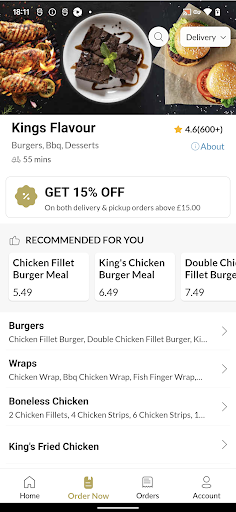 Kings Flavour Screen 3