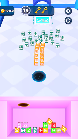Game screenshot Hole 2048 mod apk