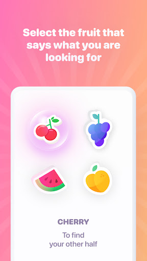 Fruitz - Dating app screen 1