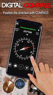 Digital Compass app - Pro
