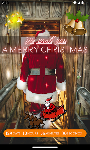 Android application How long until Christmas? screenshort