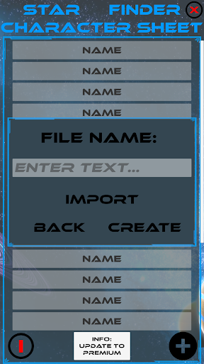 StarFinder Character Sheet Screen 2