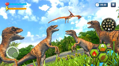 フライング恐竜シミュレータゲーム3Dのおすすめ画像5