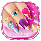 Cute Nail Salon Game For Girls icon