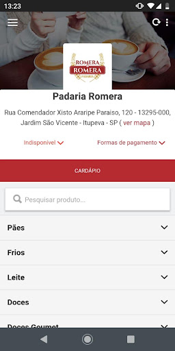 Padaria Romera Screen 2