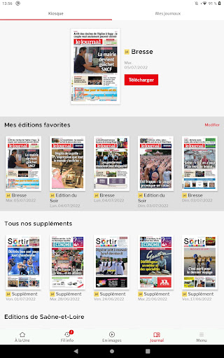 Le Journal de Saône-et-Loire Screenshot