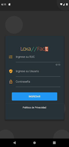 Android application LoxaPventa screenshort