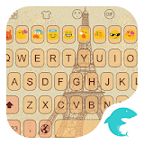 Emoji Keyboard-Retro Paris icon