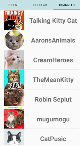 EASY TUBE: CAT Screen 2
