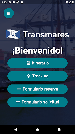 Android application Transmares screenshort