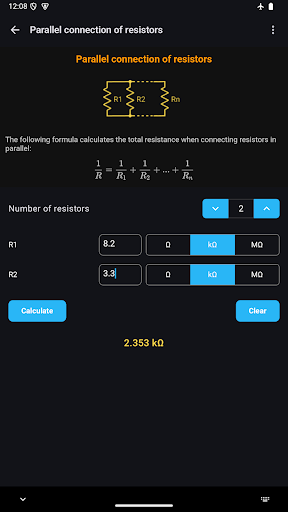 Resistor color code calculator screenshot 19