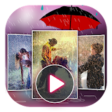 Rain Photo Video Maker icon