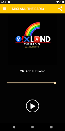 Android application MIXLAND THE RADIO screenshort