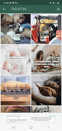 Android application Siesta tiempo de descansar screenshort