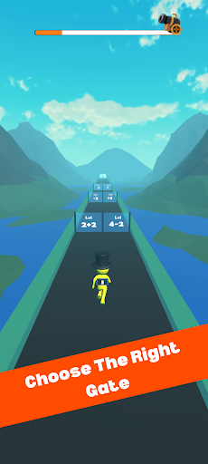Android application Battle Rush - The Runner Game screenshort