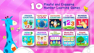 Game screenshot Learn Numbers 123 - Kids Games mod apk