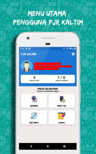 PJR Polda KALTIM Screen 2