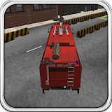 Firefighters Car Parking 3D icon