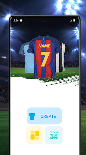 Android application Football Jersey Maker screenshort
