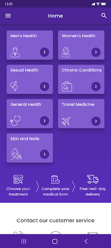 HealthExpress Screen 2