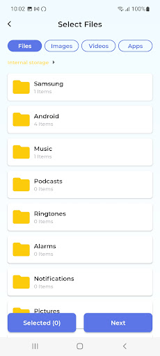 SharePro: File Sharing App Screen 2