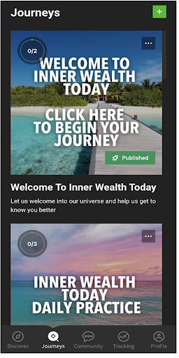 Android application Inner Wealth Today screenshort