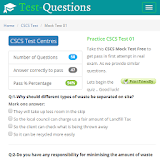 CSCS Test 2022 Practice icon