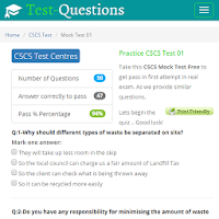 CSCS Test 2021 Practice