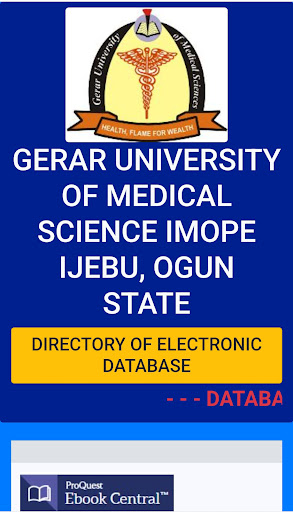 GUMED eLibrary Screen 2