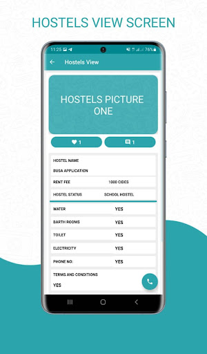 Busa App Screen 2